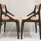 Suite de 6 chaises scandinaves 1960