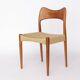 Set of 4 Danish Dining Chairs by Arne Hovmand-Olsen for Mogens Kold, 1960s