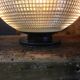 Holophane ball on plinth 1950, 50 cm diameter