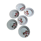 Lot 6 flat plates Touraine de Lunéville