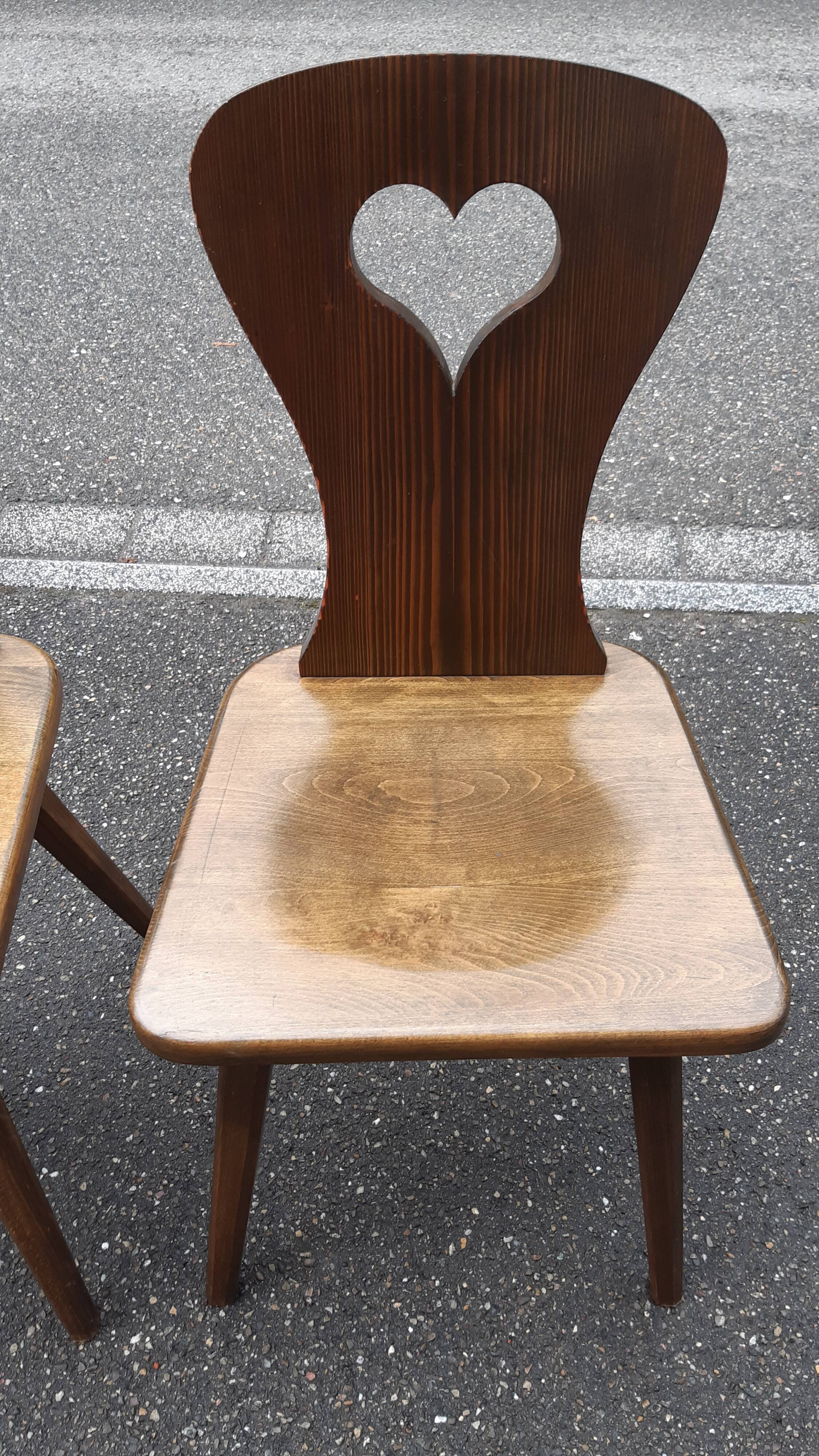 Brutalist chairs deco mountain chalet