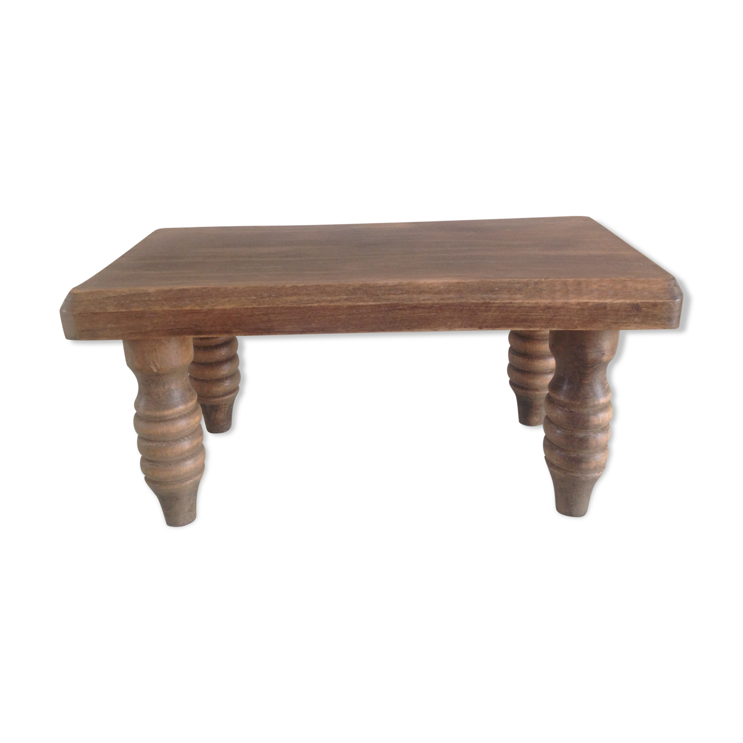 Old oak stool or footstool