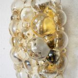 Vintage glass ceiling lamp by helena Tyrell Glashütte Limburg design
