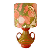 Lampe vase sculpturale des années 1970 - céramiques de studio exceptionnelles