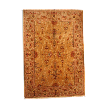 Vintage turkish sivas handmade carpet 122cm x 183cm 1980s