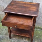 Table de chevet en bois