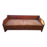 Art Deco banquette in its original condition.