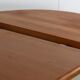 Danish design extendable round dining room table 'Skast'