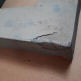 Letter of sign metal zinc vintage 1950 1960