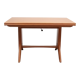 1950s coffeetable in cherrywood, adjustable in height