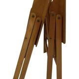 Ensemble vintage de quatre chaises pliantes Rex en contreplaqué, design Niko Kralj, 1950