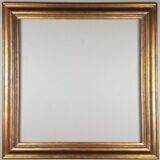 Old frame format 55 / 56 cm x 54 / 55 cm golden table painting gilding