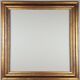 Old frame format 55 / 56 cm x 54 / 55 cm golden table painting gilding