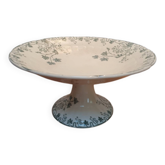 Iron Earth Compote Art Nouveau