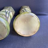 Pair of FT Legras Toul vases – 19th century