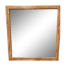 Carved wooden frame mirror