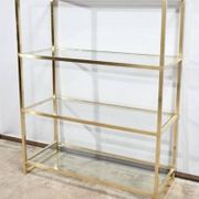Magnificent vintage shelf by Pierre Vandel, signed.