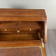 Secretary with a drop-down front in marquetry, Louis XV style, 19th century.