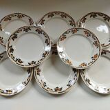 8 Badonviller “Modern” plates