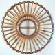Vintage rattan pendant lamp