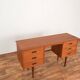 Mid-Century Danish Teak Desk, 1960s.