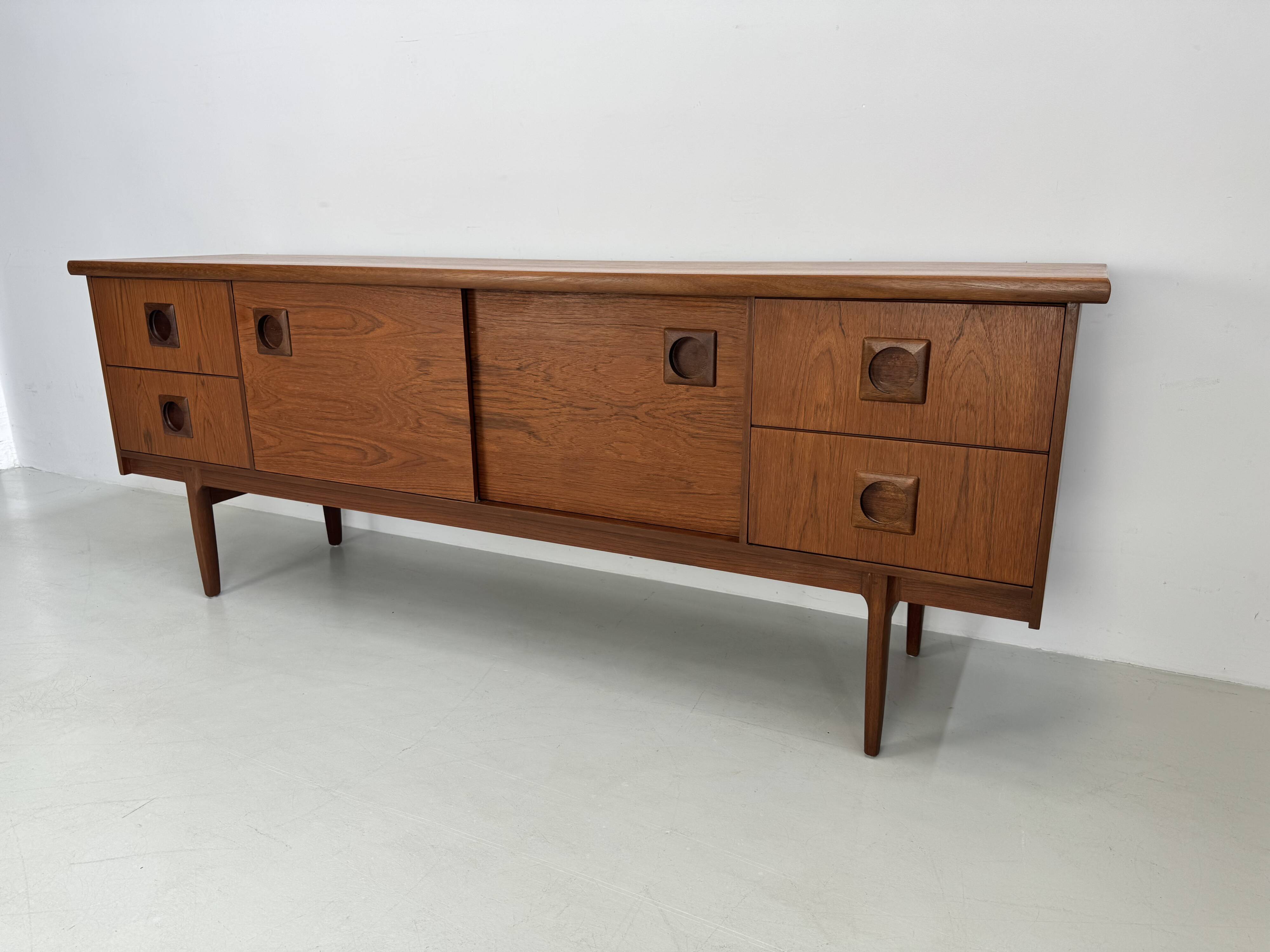 Unique designer sideboard from the 1960s produced in England