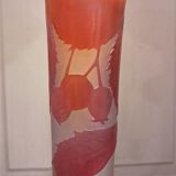 Vase with floral decoration, Gallé, early 20th century