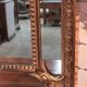 Reserves XIX 170x110cm Golden wooden mirror