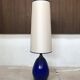 Large glazed ceramic art table lamp from Krösselbach, West-Germany, 1960s