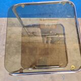 Vintage smoked glass and chrome harness