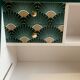 Green writing desk