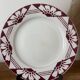 Lot de deux assiettes plates Magnolia St Amand
