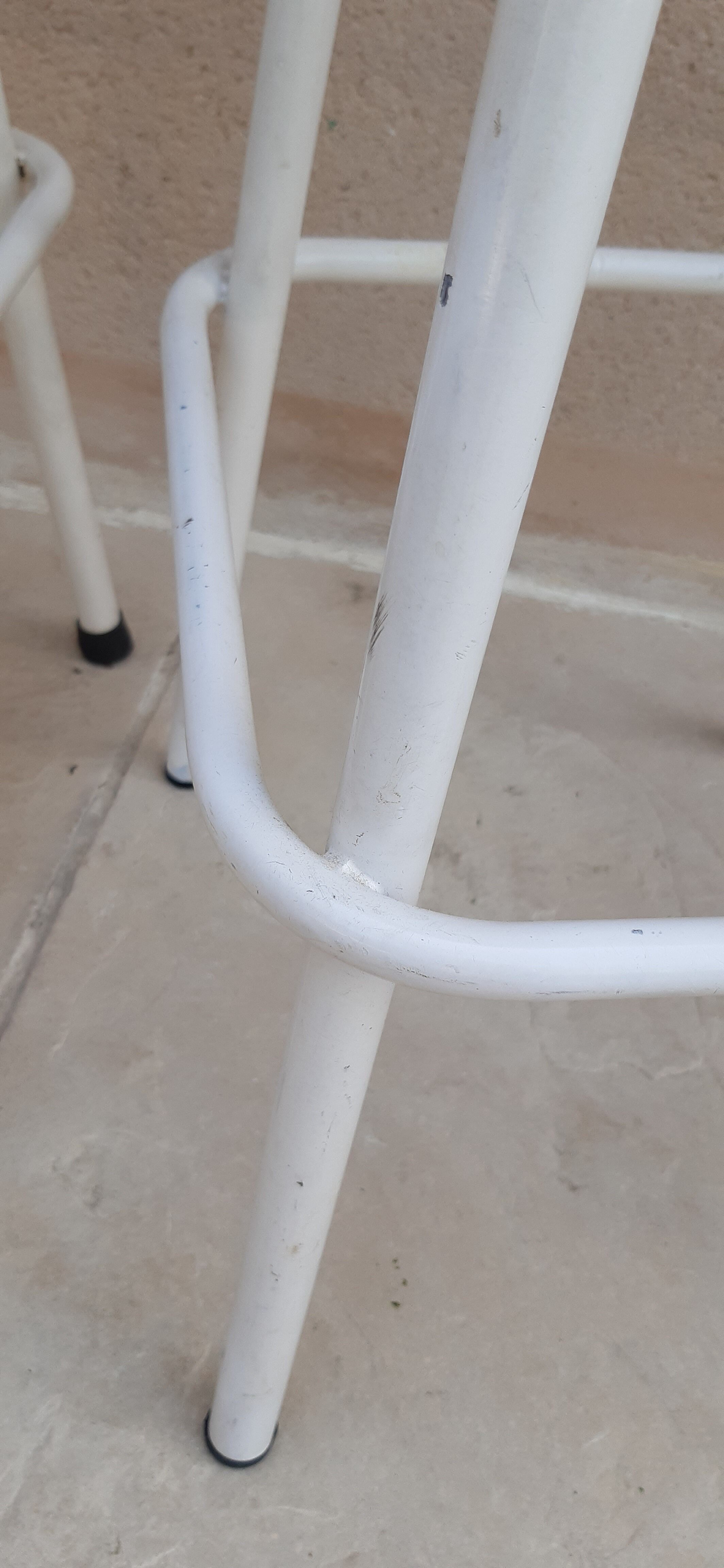 Vintage industrial screw stools