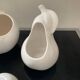 Set of 6 vintage ceramic fruit vases/cachepots