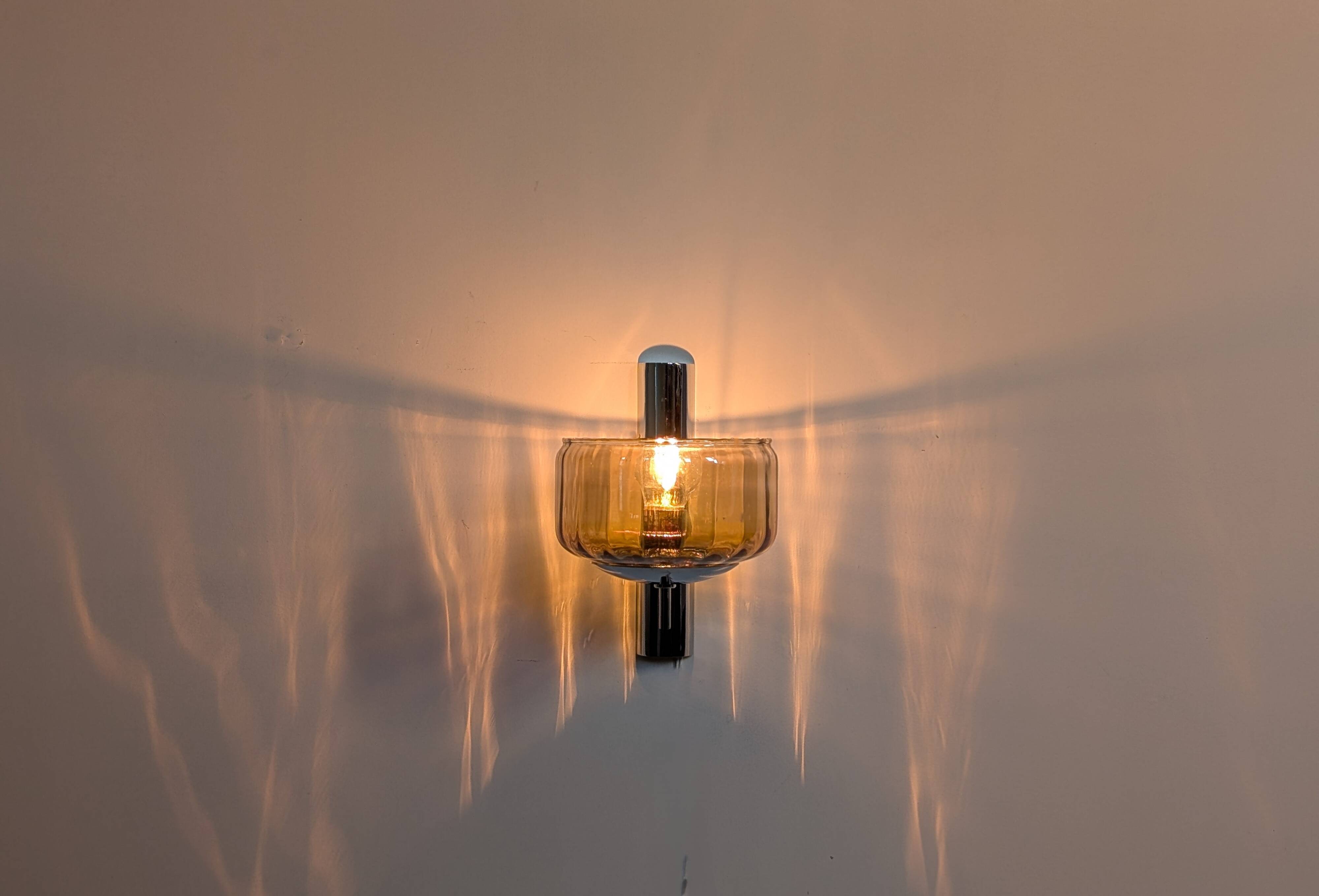 Pair of Sciolari wall lights