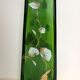 Large enamelled glass vase