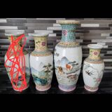 Set of 4 Chinese vases