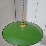 Enamelled sheet metal suspension