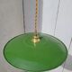 Enamelled sheet metal suspension