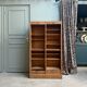 Oak filing cabinet with curtains (renovated)