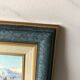 Oil on cardboard from Cartahu Bathing cabins