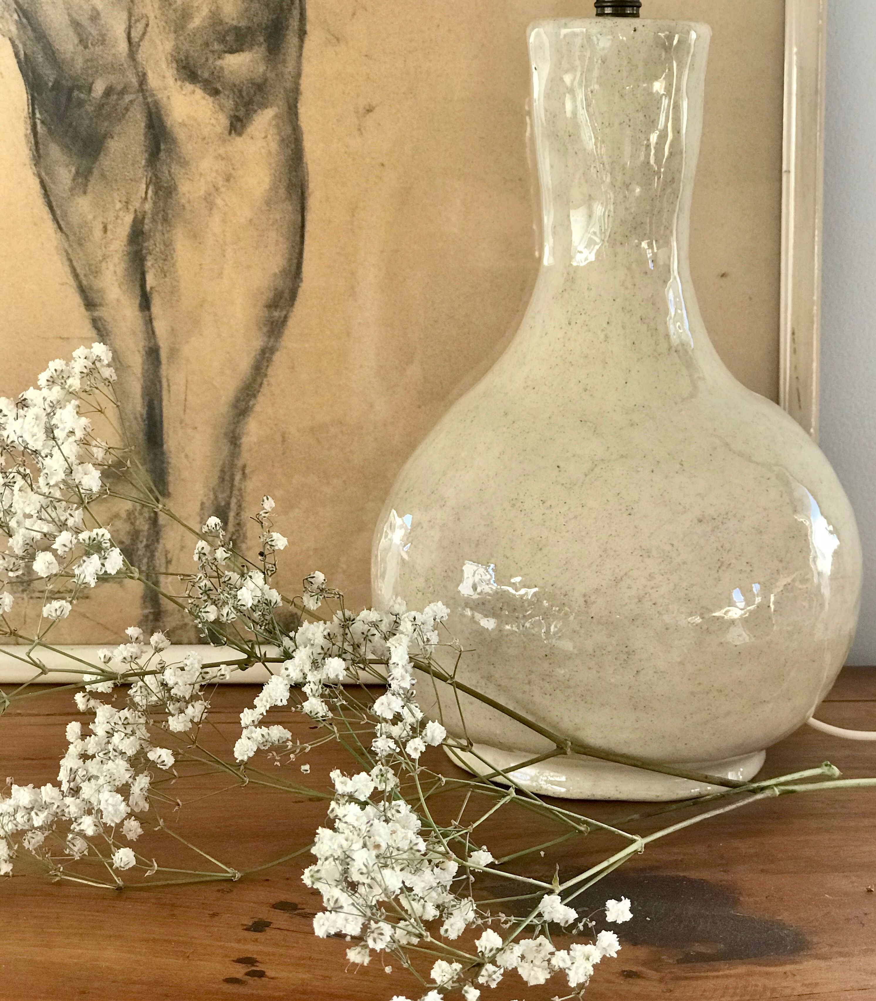 Ancient ceramic lamp