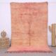 Peach Vintage Moroccan Rug 169 x 285 cm - Berber Wool Rug - Handmade Rug