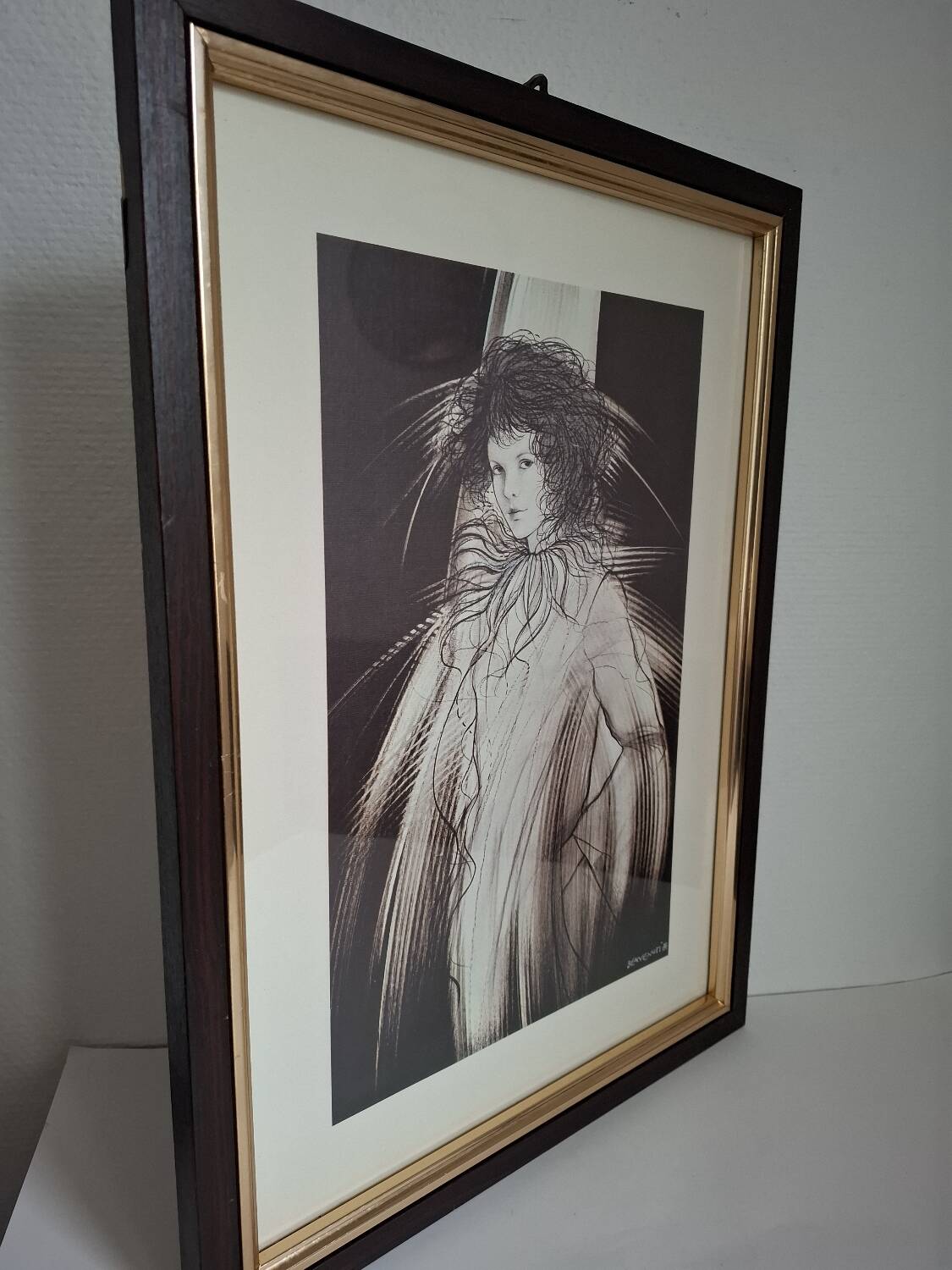 Lithograph by Riccardo Benvenuti 70's