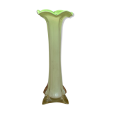 Soliflore verre ancien