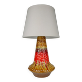 Vintage Lava ceramic table lamp by Kil Liboje, former Yugoslavia, 1960s.
