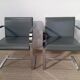 Paire de fauteuils cuir  BRNO, design de L. Mies Van Der Rohe