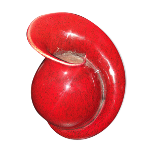 Vase coeur de rose en