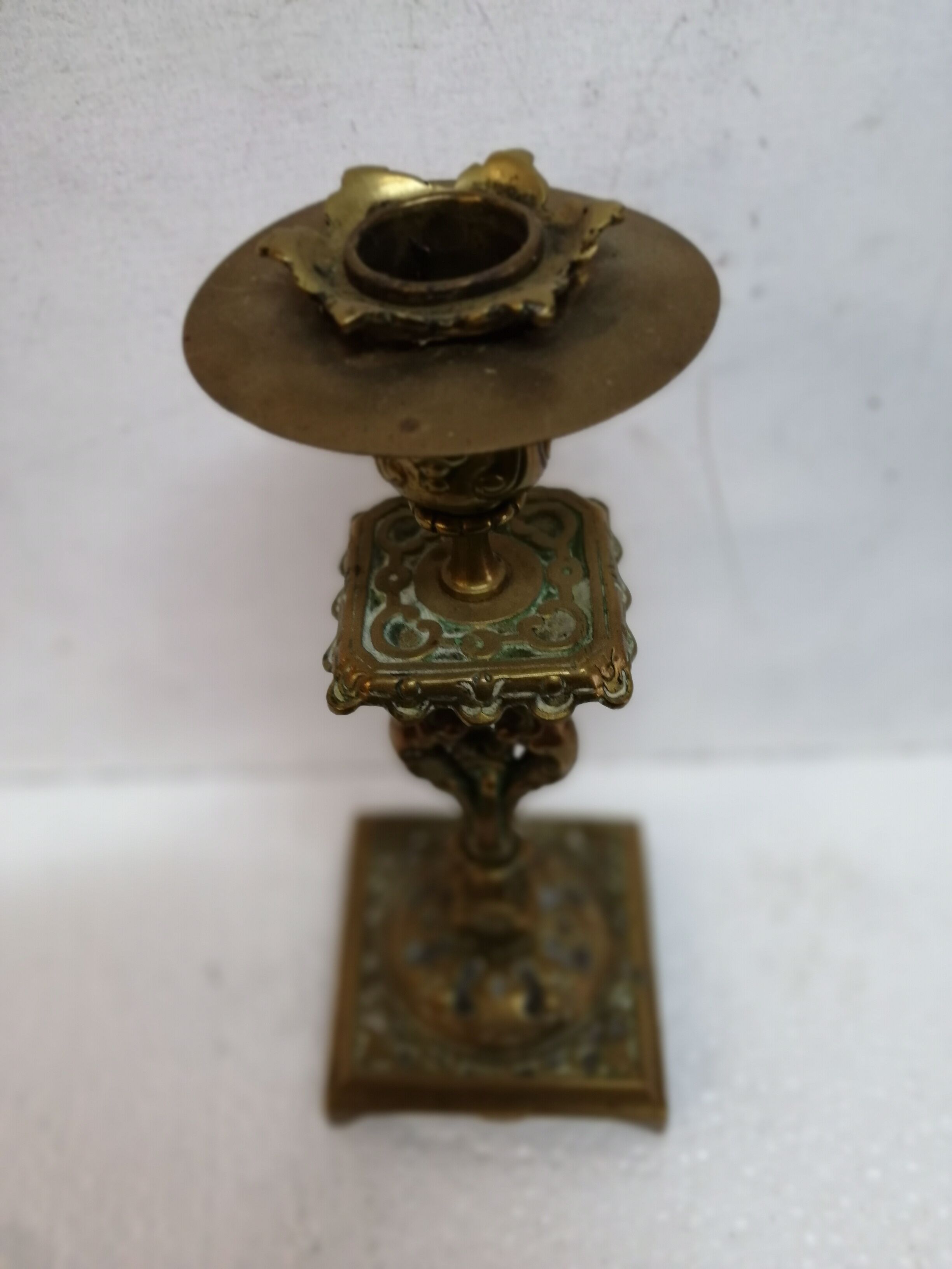 Antique candle holder
