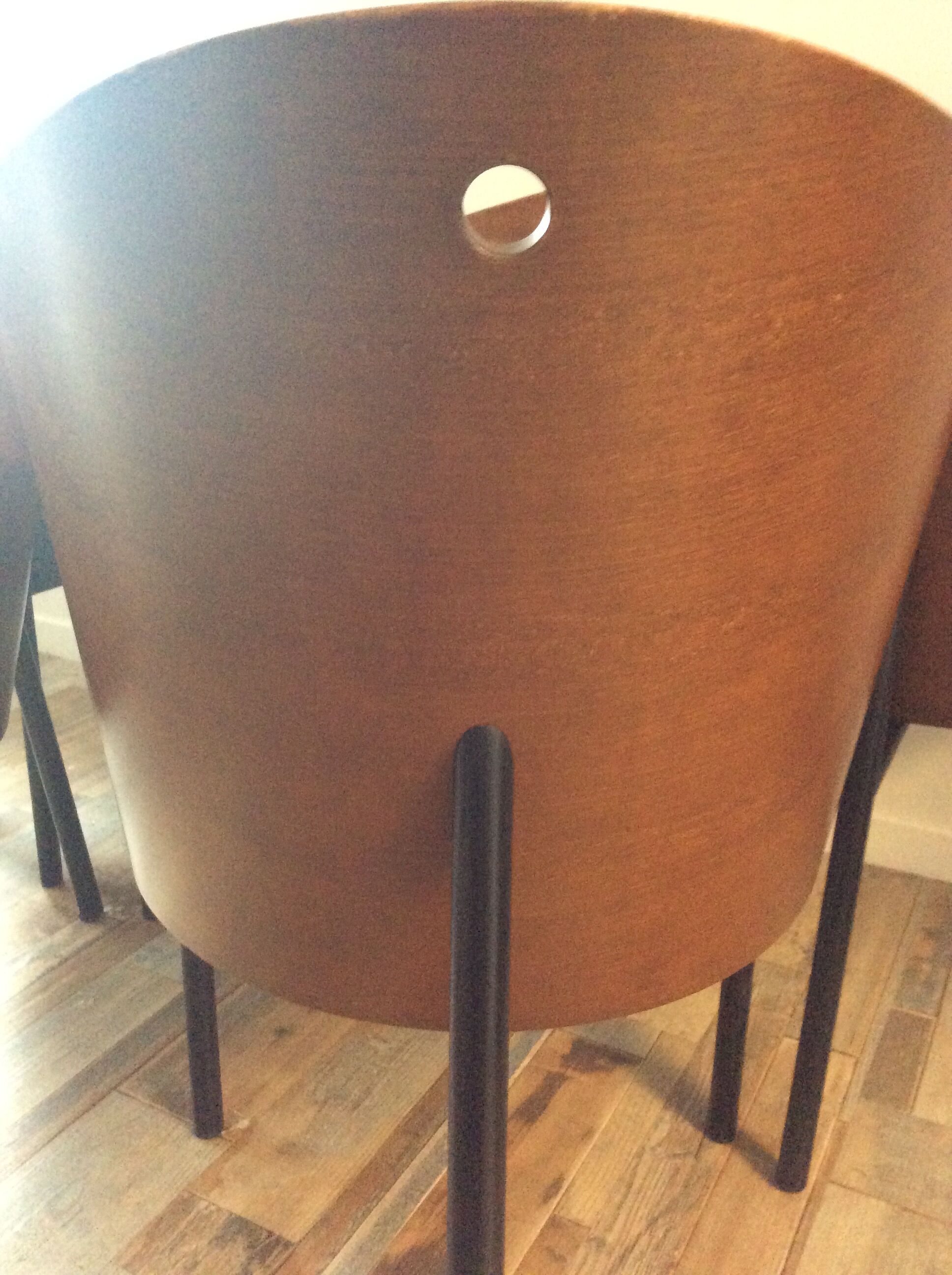 Set of 6 costes chairs by Philippe Starck, Aleph Driade edition